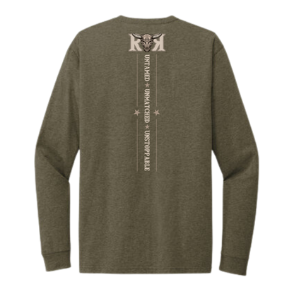 RR Bold - Unisex Long Sleeve T-Shirt | Army Green