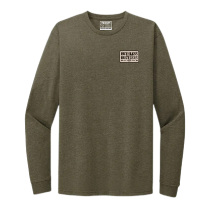 RR Bold - Unisex Long Sleeve T-Shirt | Army Green