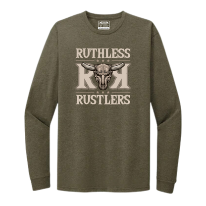 RR Bold - Unisex Long Sleeve T-Shirt | Army Green