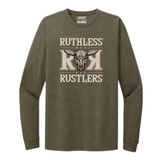 RR Bold - Unisex Long Sleeve T-Shirt | Army Green