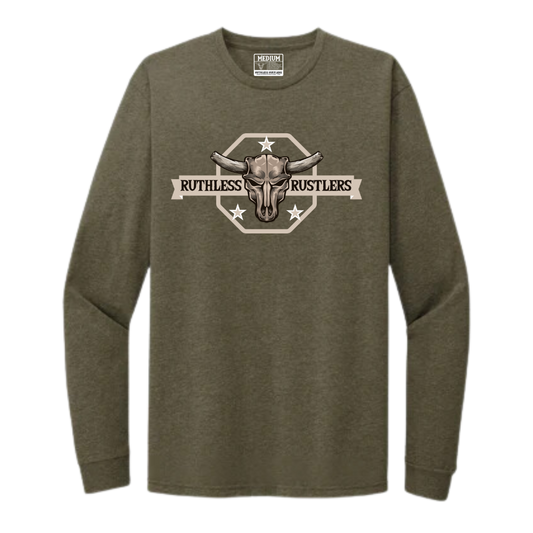 RR Rebel - Unisex Long Sleeve T-Shirt | Army Green