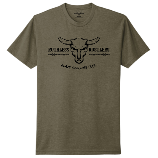 RR Barbed Wire - Unisex T-Shirt | Army Green