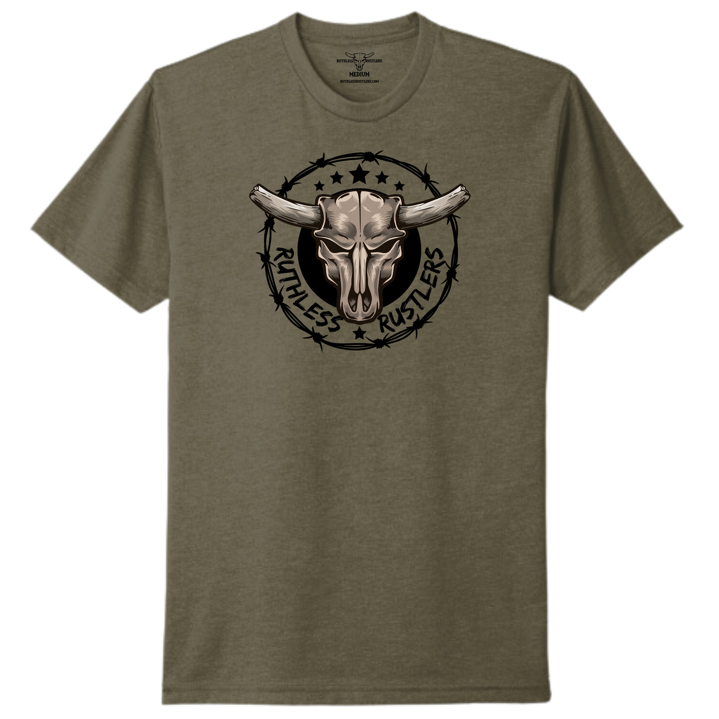 RR Rancher - T-Shirt Unisexe | Vert armée