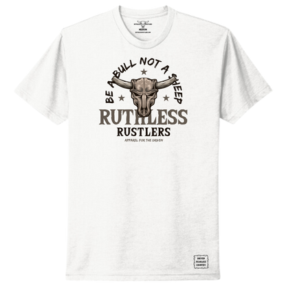 Bull Not Sheep - Unisex T-Shirt | White