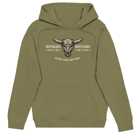 RR Barbed Wire - Unisex Hoodie | Army Green