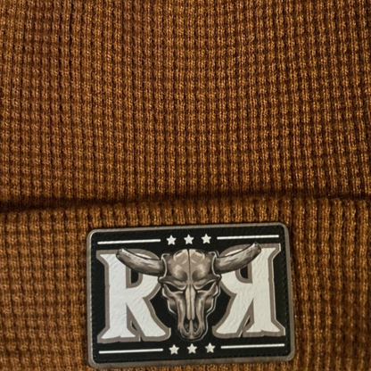 RR Ridge Cuff Toque | Caramel