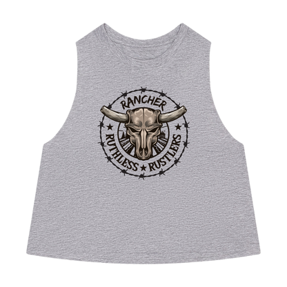 Ruthless Rustlers Rancher - Cropped Tank