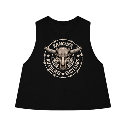 Ruthless Rustlers Rancher - Cropped Tank