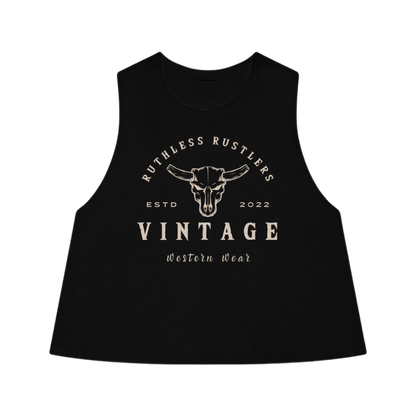 Ruthless Rustlers Vintage Western Wear - Cropped Tank