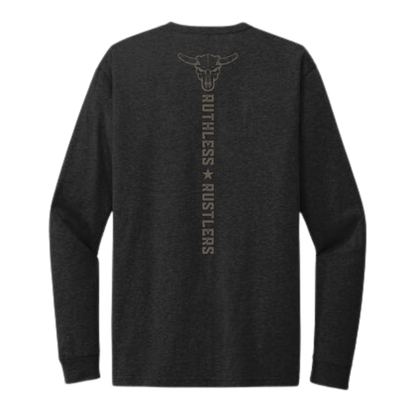 AUTHENTIC WESTERN LONG SLEEVE T-SHIRT | Black