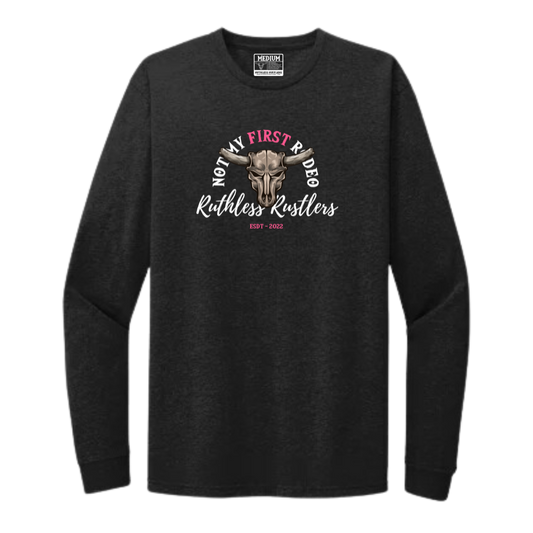 Not My First Rodeo - Unisex Long Sleeve T-Shirt | Black