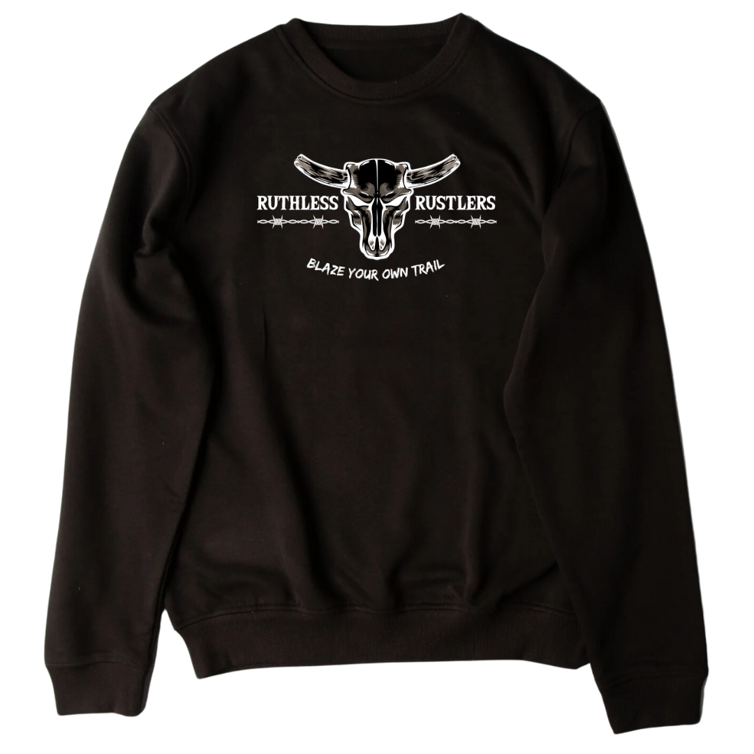 RR Barbed Wire - Unisex Crewneck | Black