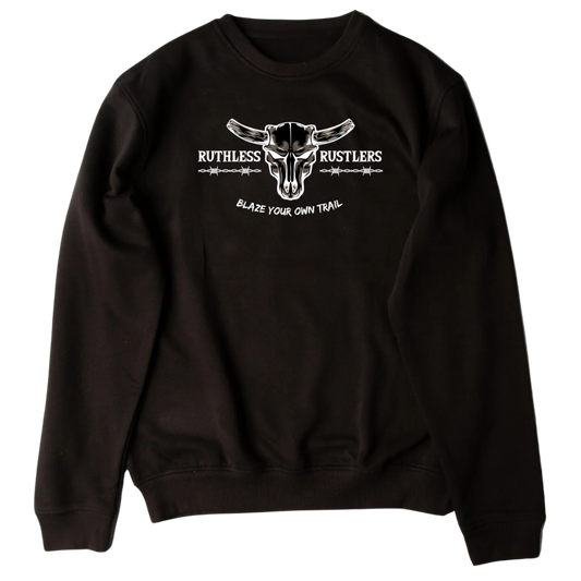 RR Barbed Wire - Unisex Crewneck | Black