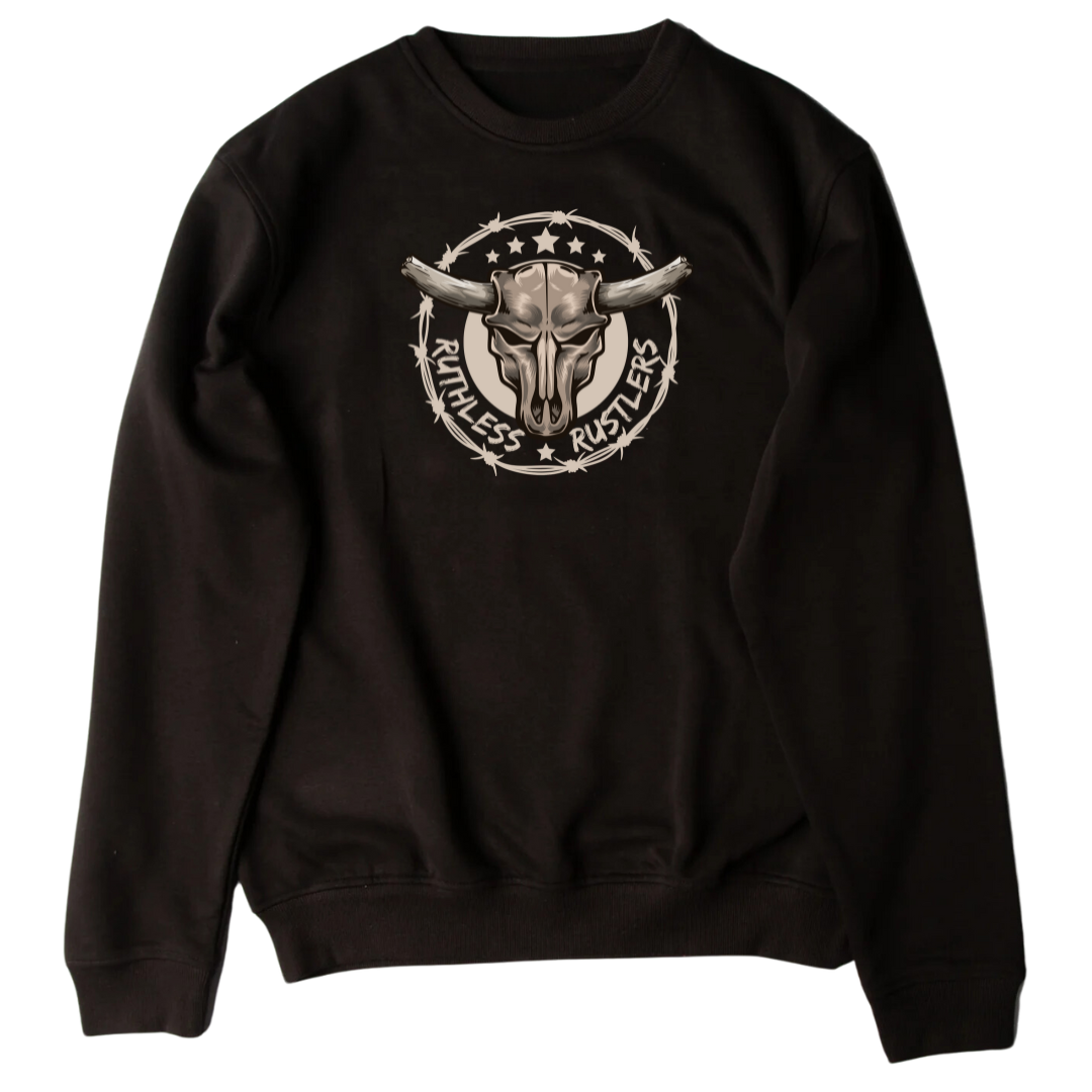 RR Rancher - Unisex Crewneck | Black