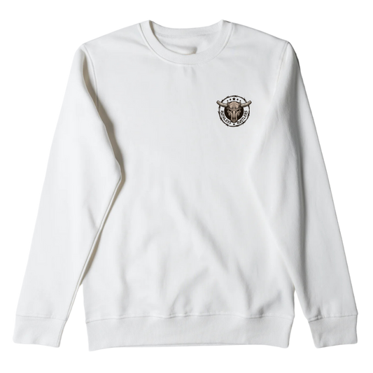 RR Rancher - Unisex Crewneck | White