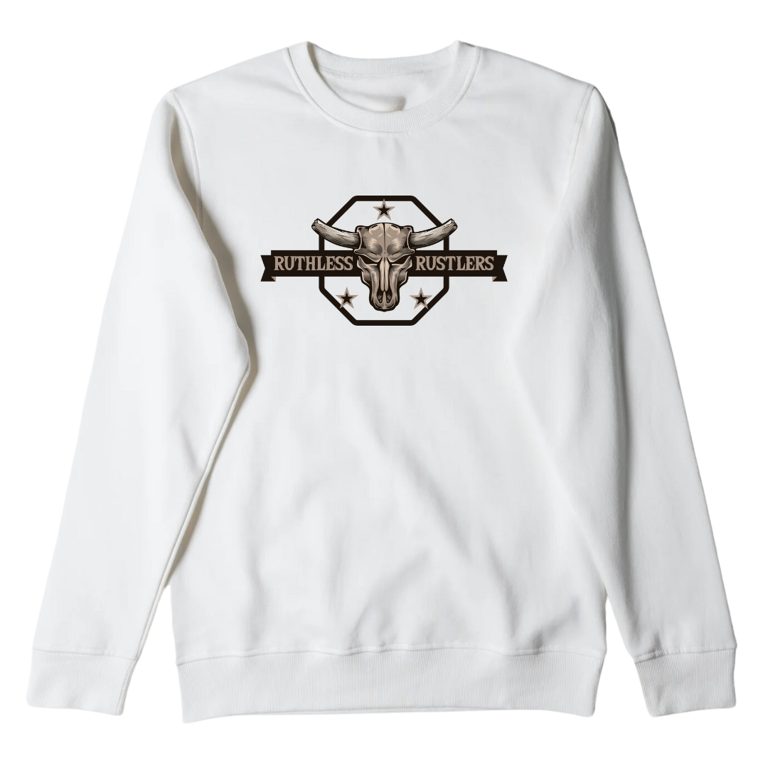 RR Rebel - Unisex Crewneck | White