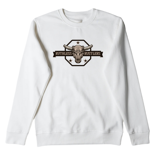 RR Rebel - Unisex Crewneck | White