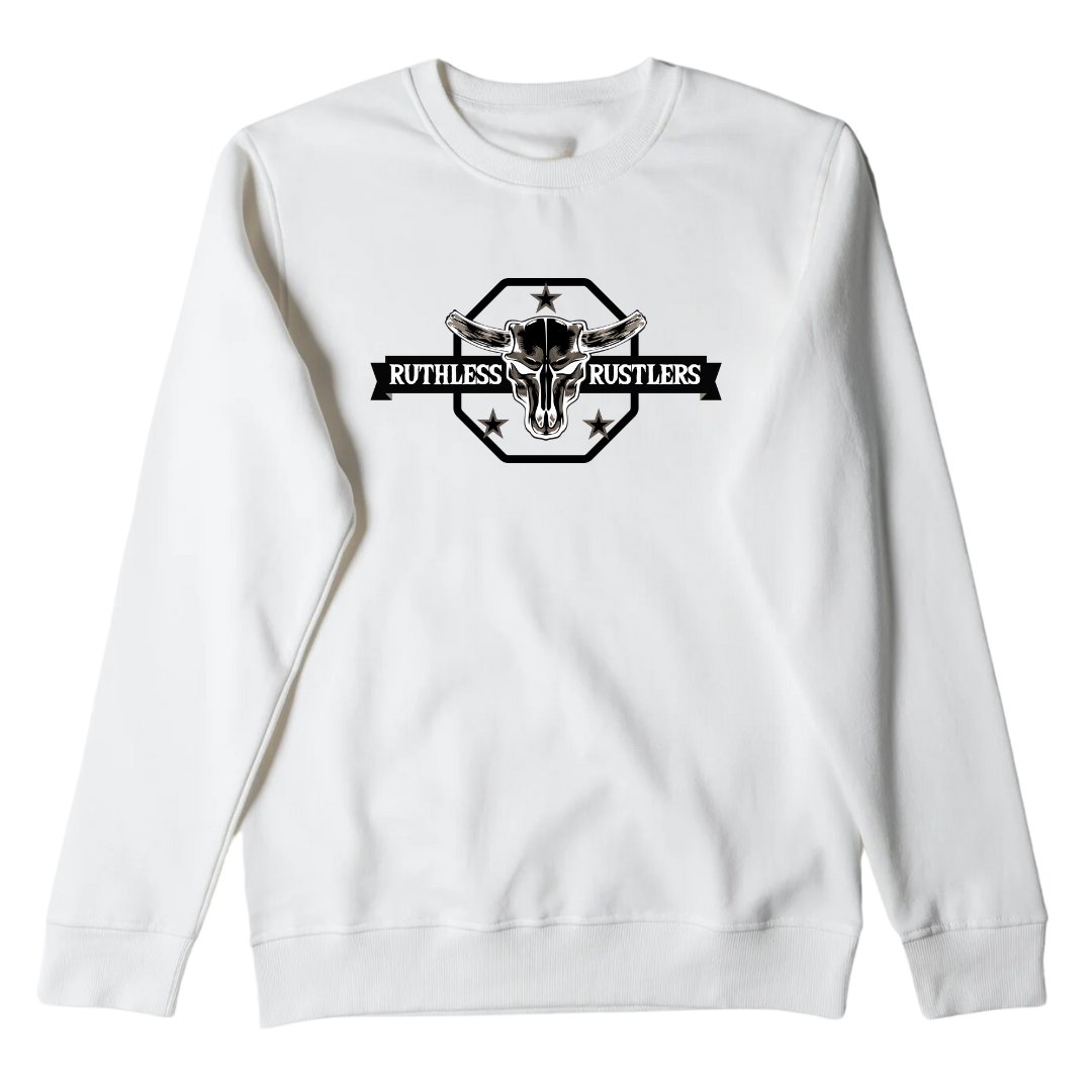 Crewneck Unisexe - RR Rebel | Blanc