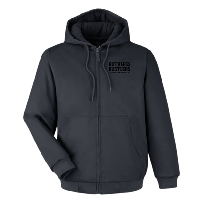 RR Heavyweight Hooded Full-Zip Jacket | Charcoal