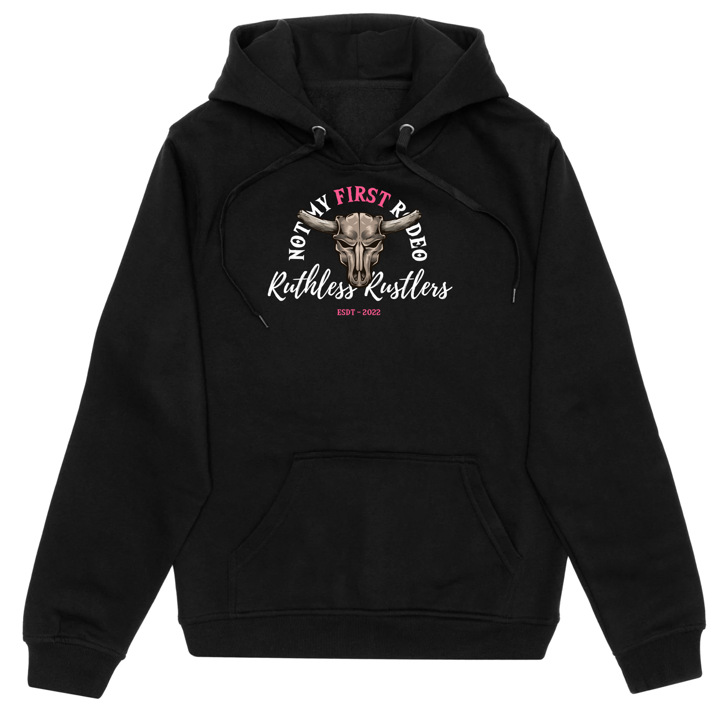 RR Not my First Rodeo - Unisex Hoodie | Black