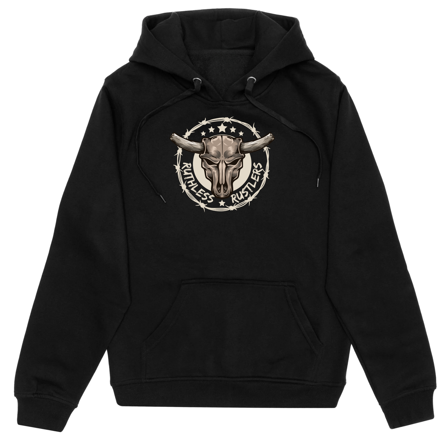 Hoodie Unisexe - RR Rancher | Noir