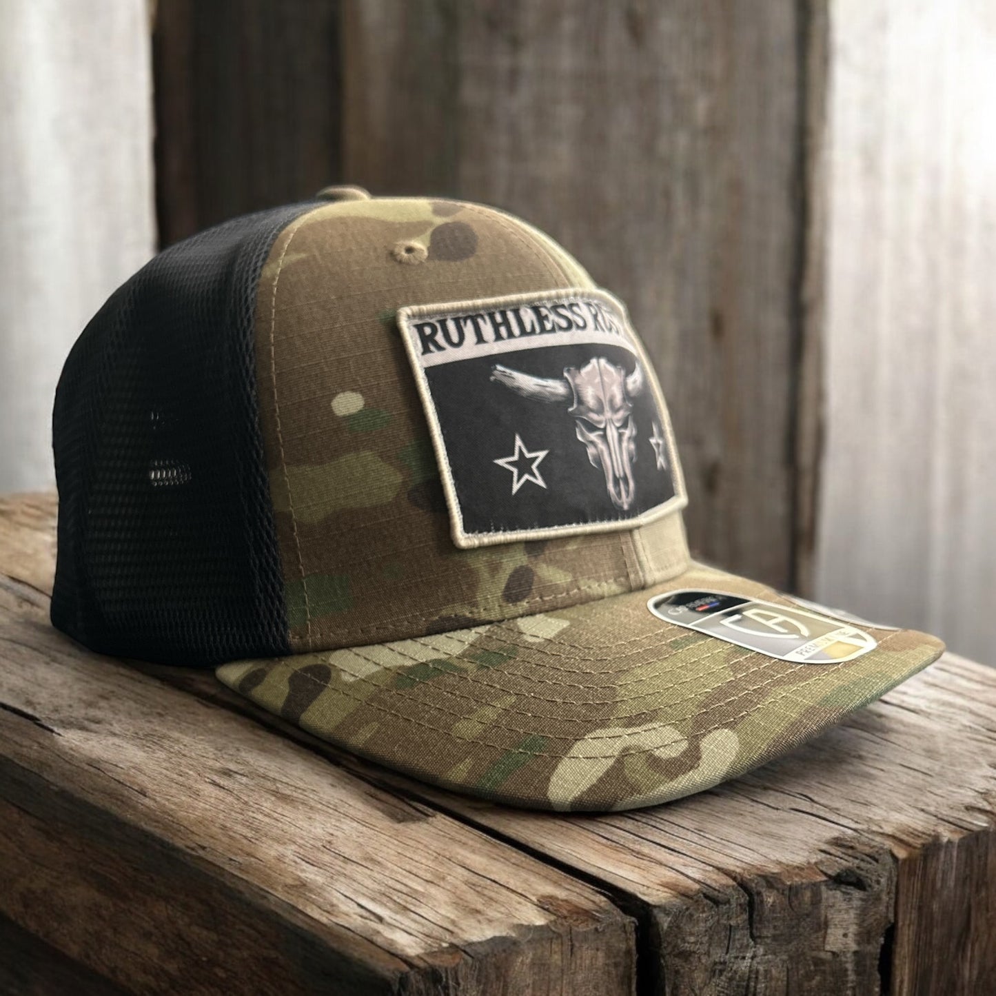 RR Premium Trucker Cap | Multicam Original/Black