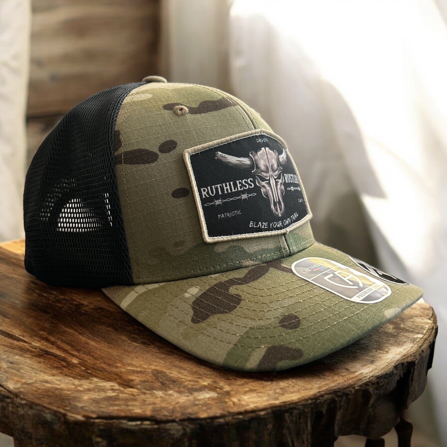 RR Premium Trucker Cap | Multicam Original/Black