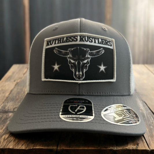 RR Premium Trucker Cap | Graphite/White