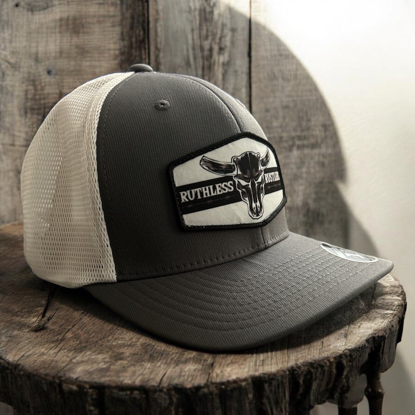 RR Premium Trucker Cap | Graphite/White