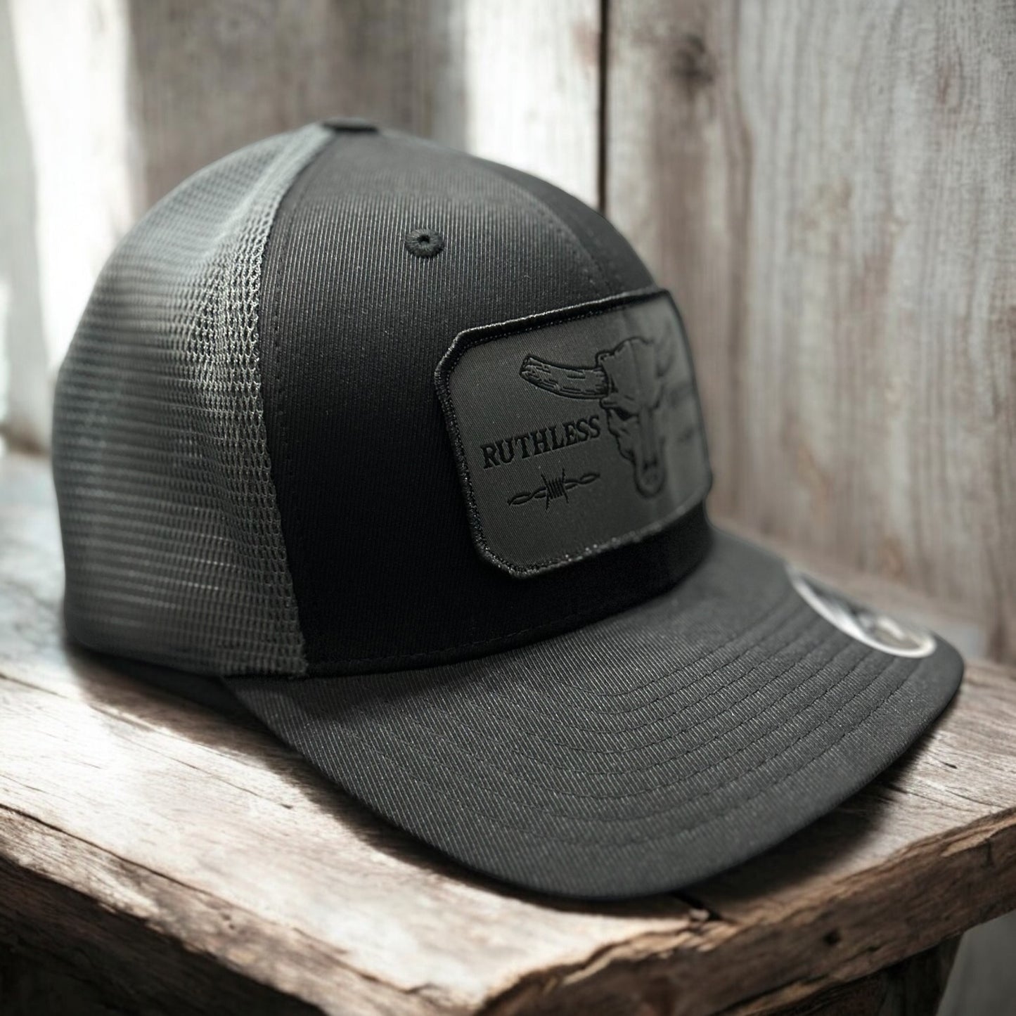 RR Premium Trucker Cap | Black/Graphite