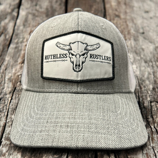 RR Trucker Cap | Heather/White