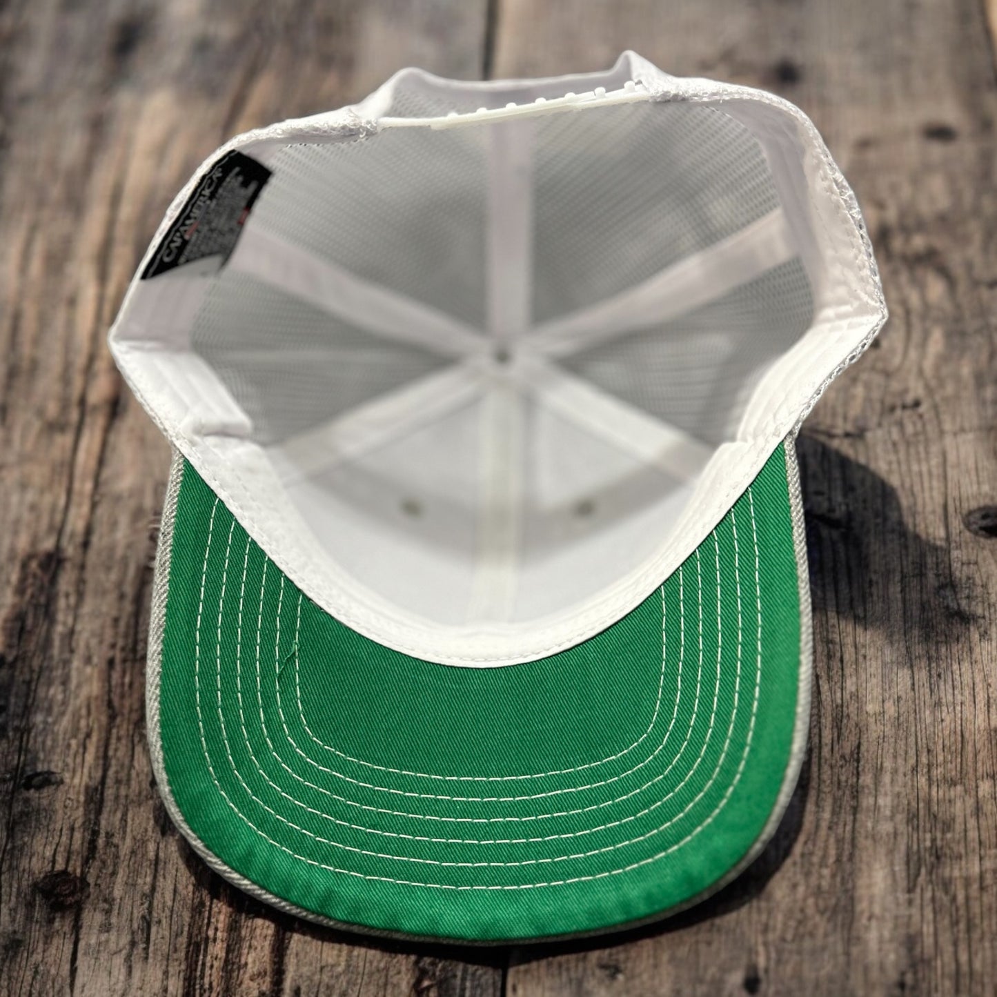 RR Trucker Cap | Heather/White