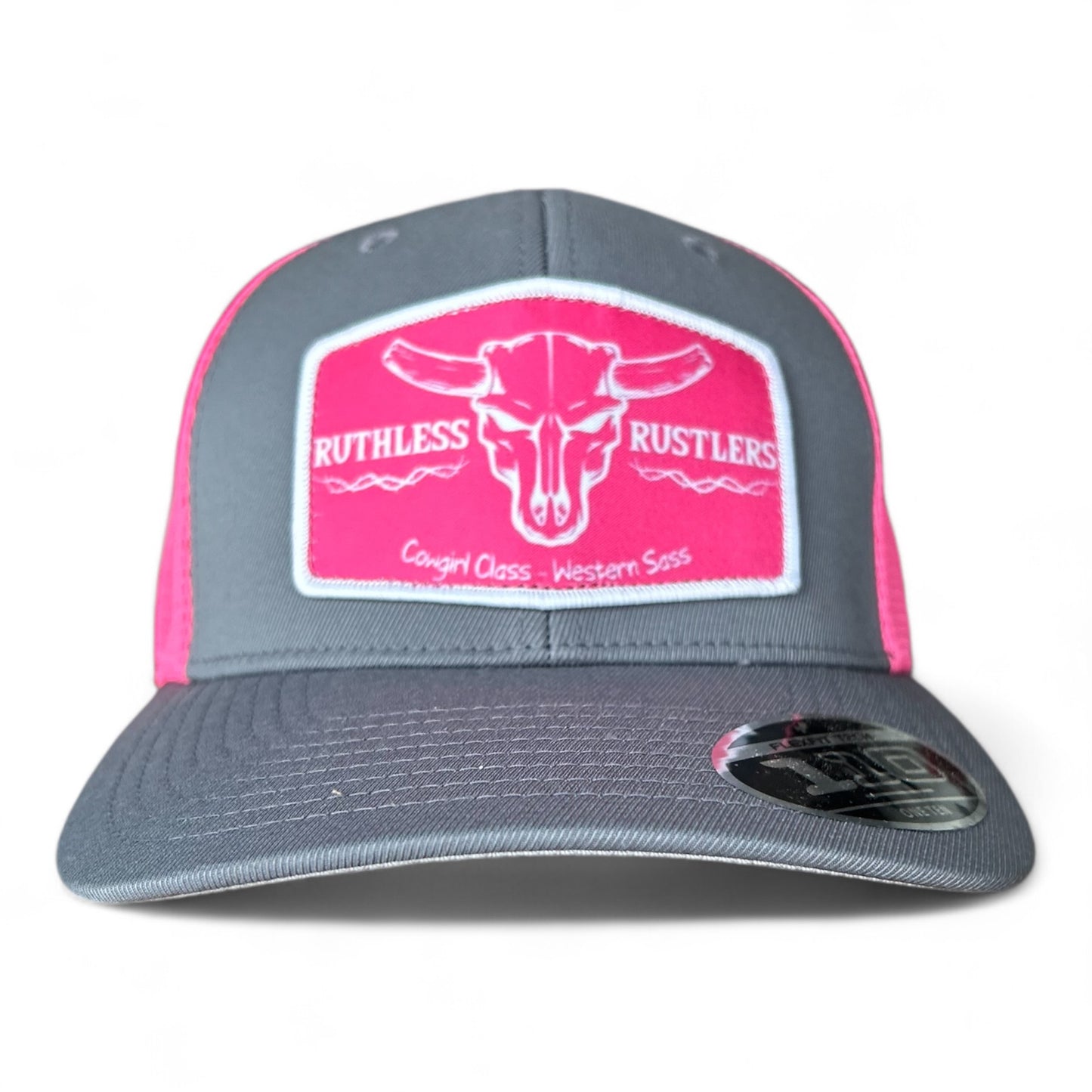 RR Premium Trucker Cap | Graphite/Pink