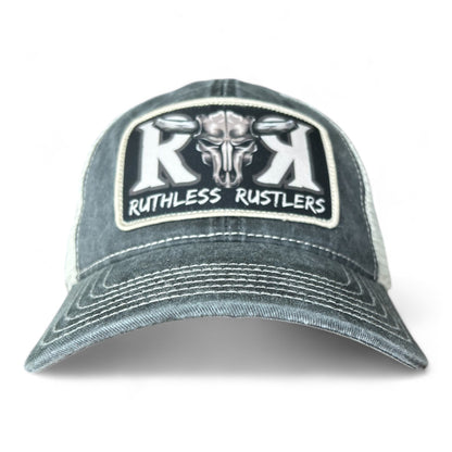 RR Vintage Trucker Cap | Black/Stone