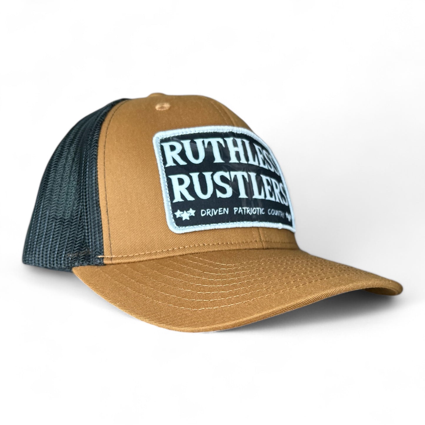 RR Trucker Cap | Caramel/Black