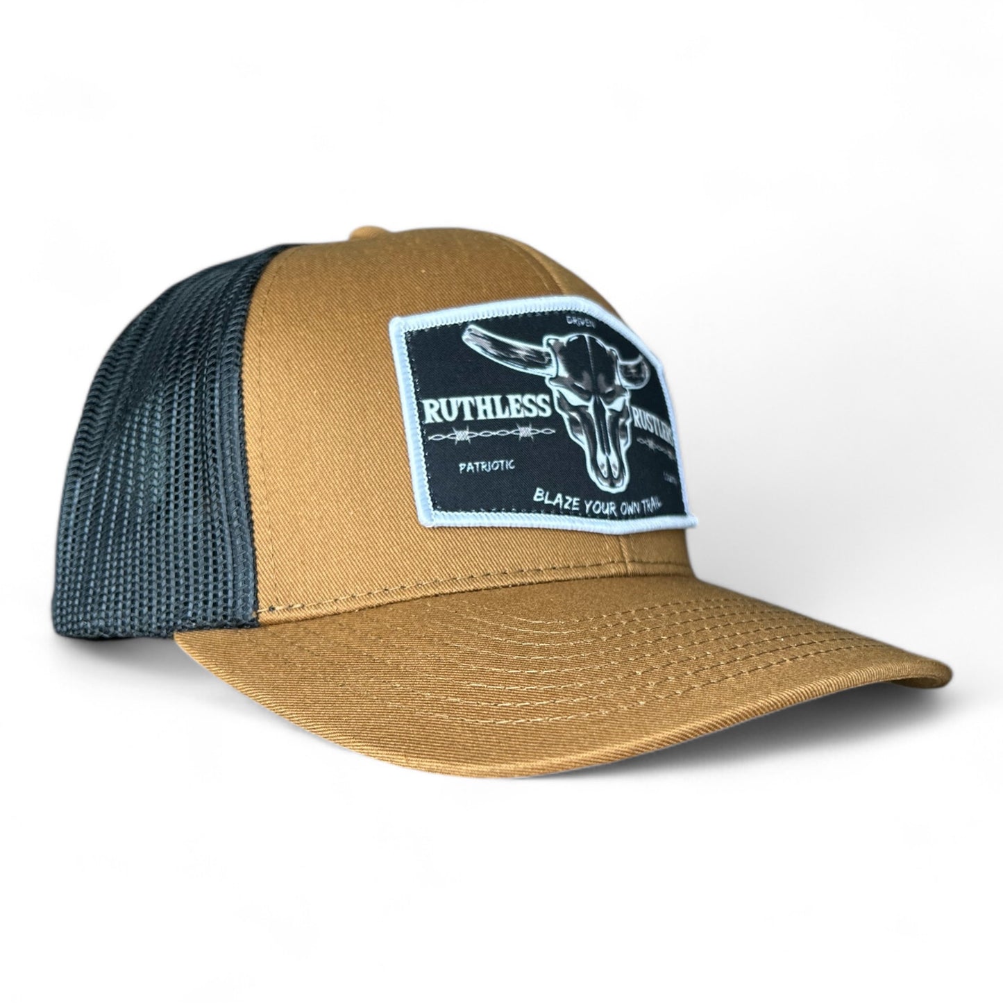 RR Trucker Cap | Caramel/Black