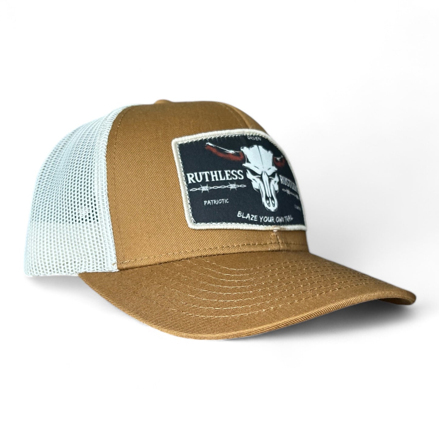 RR Trucker Cap | Caramel/Stone