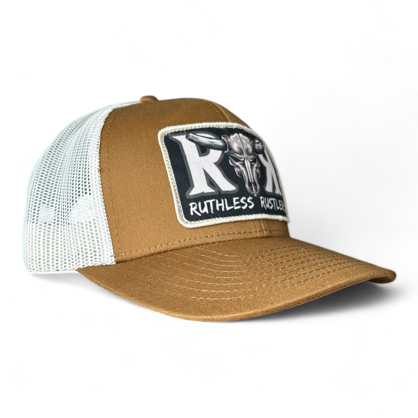 RR Trucker Cap | Caramel/Stone