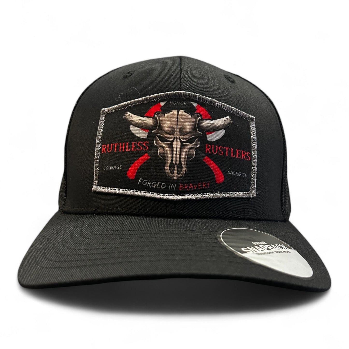 Forged in Bravery Trucker Cap | Black