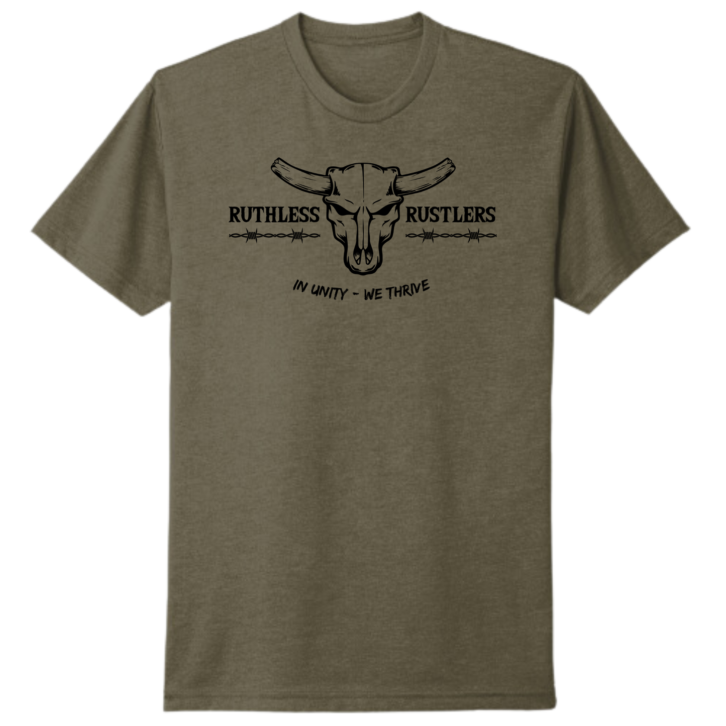 RR In Unity We Thrive - Unisex T-Shirt | Army Green USA