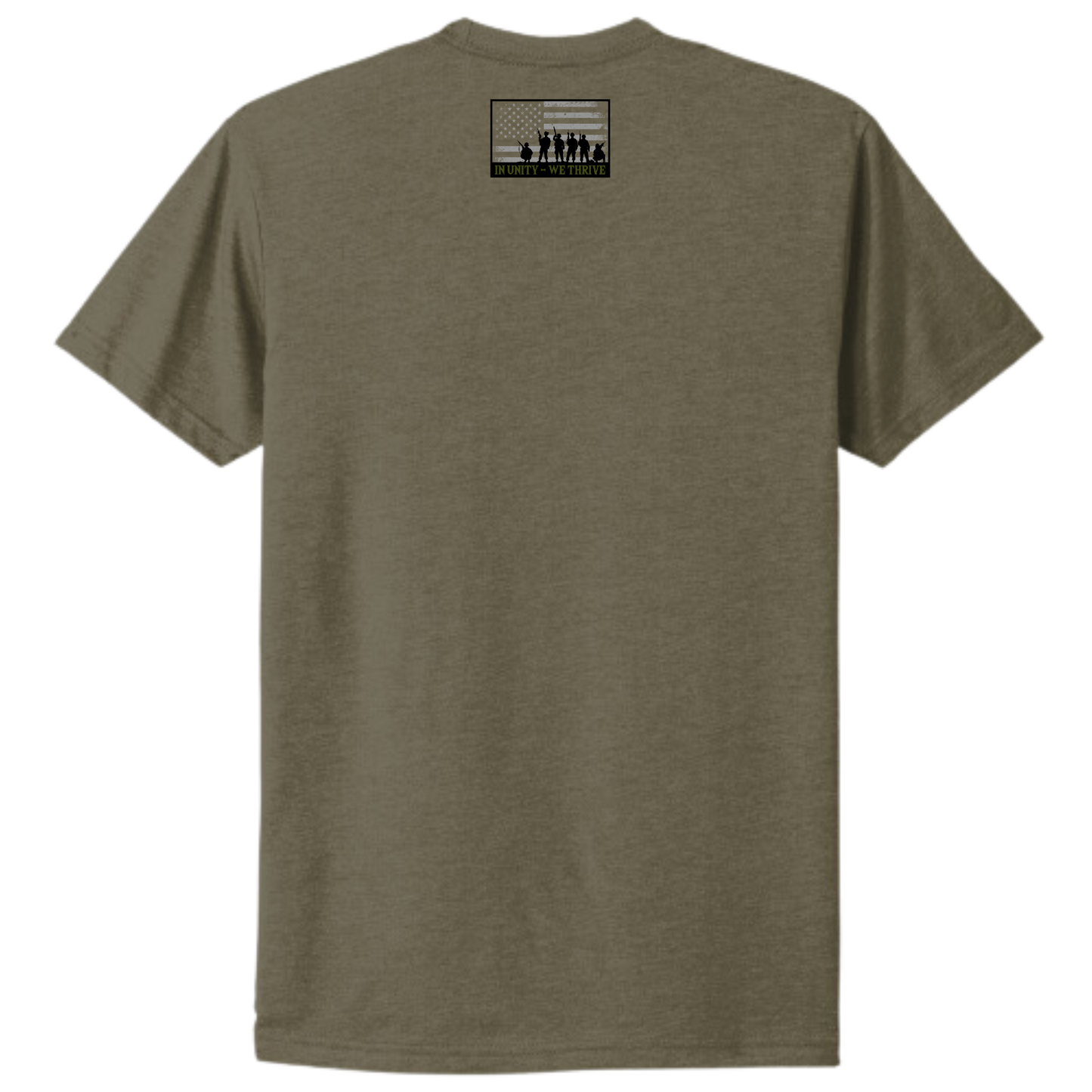 RR In Unity We Thrive - Unisex T-Shirt | Army Green USA