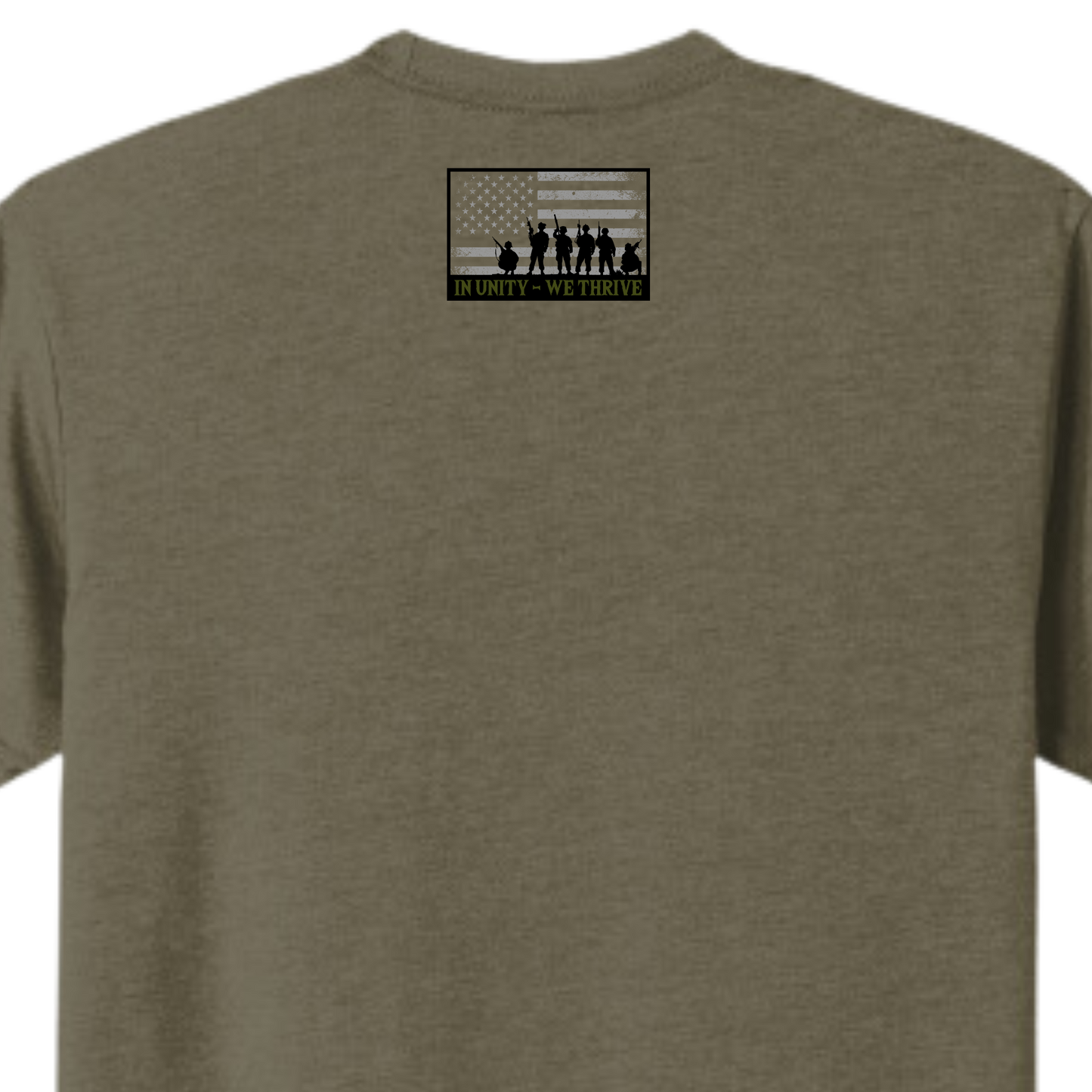 RR In Unity We Thrive - Unisex T-Shirt | Army Green USA