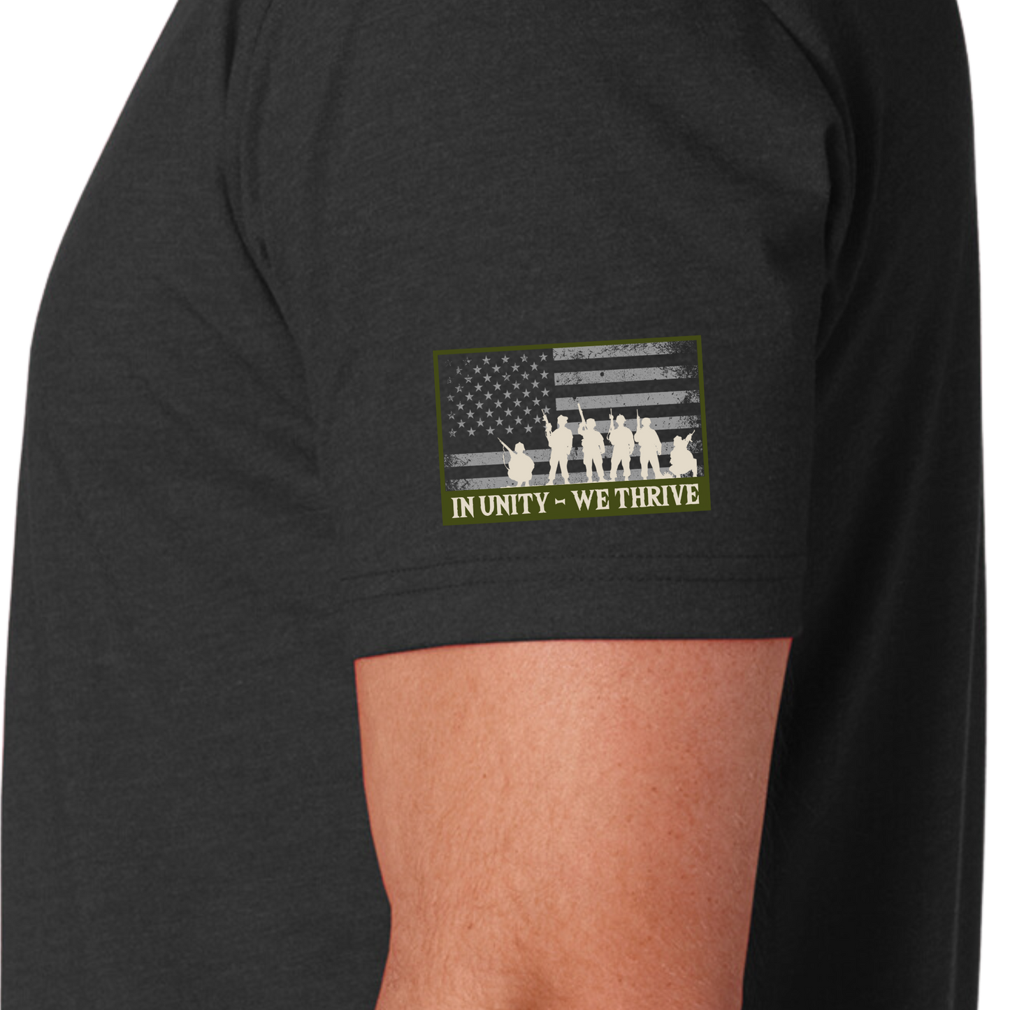 RR In Unity We Thrive - Unisex T-Shirt | Black USA