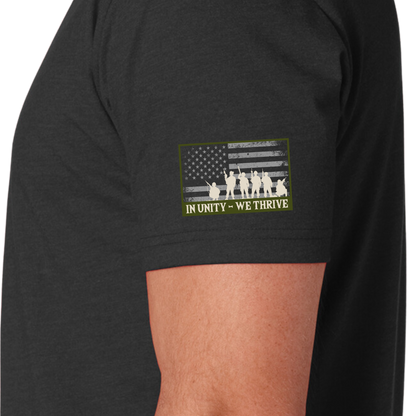 RR In Unity We Thrive - Unisex T-Shirt | Black USA