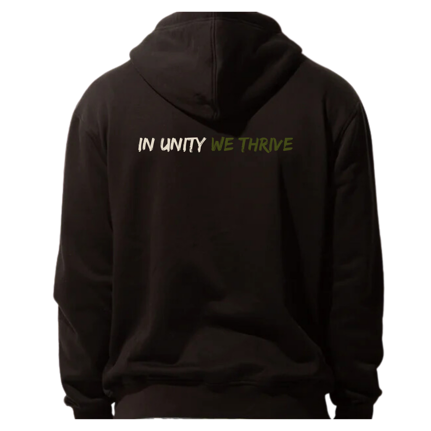 RR In Unity We Thrive - Unisex Hoodie | Black