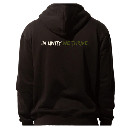 RR In Unity We Thrive - Unisex Hoodie | Black