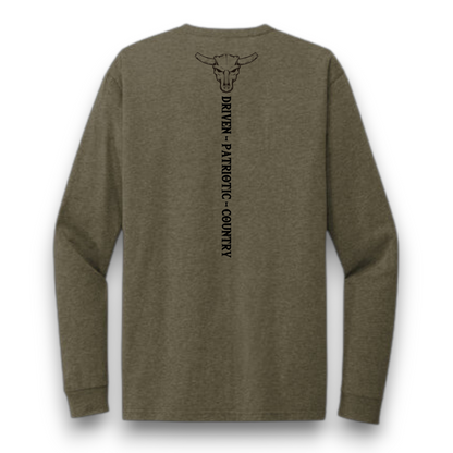 Ruthless Rustlers Country Roots Long Sleeve T-Shirt