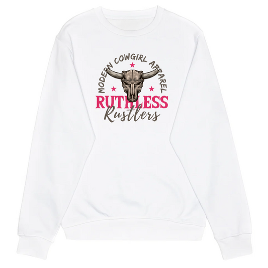 Modern Cowgirl - Unisex Crewneck | White