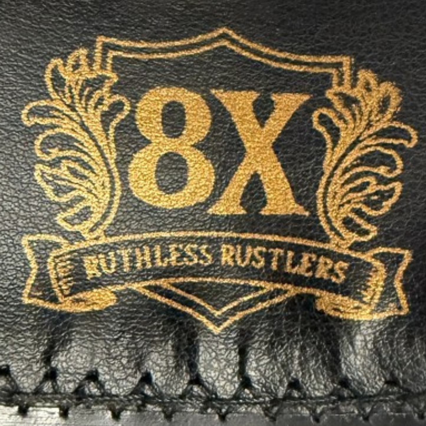 MARSHAL 8X COWBOY HAT | Black Distressed