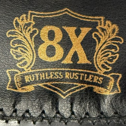 MARSHAL 8X COWBOY HAT | Black Distressed